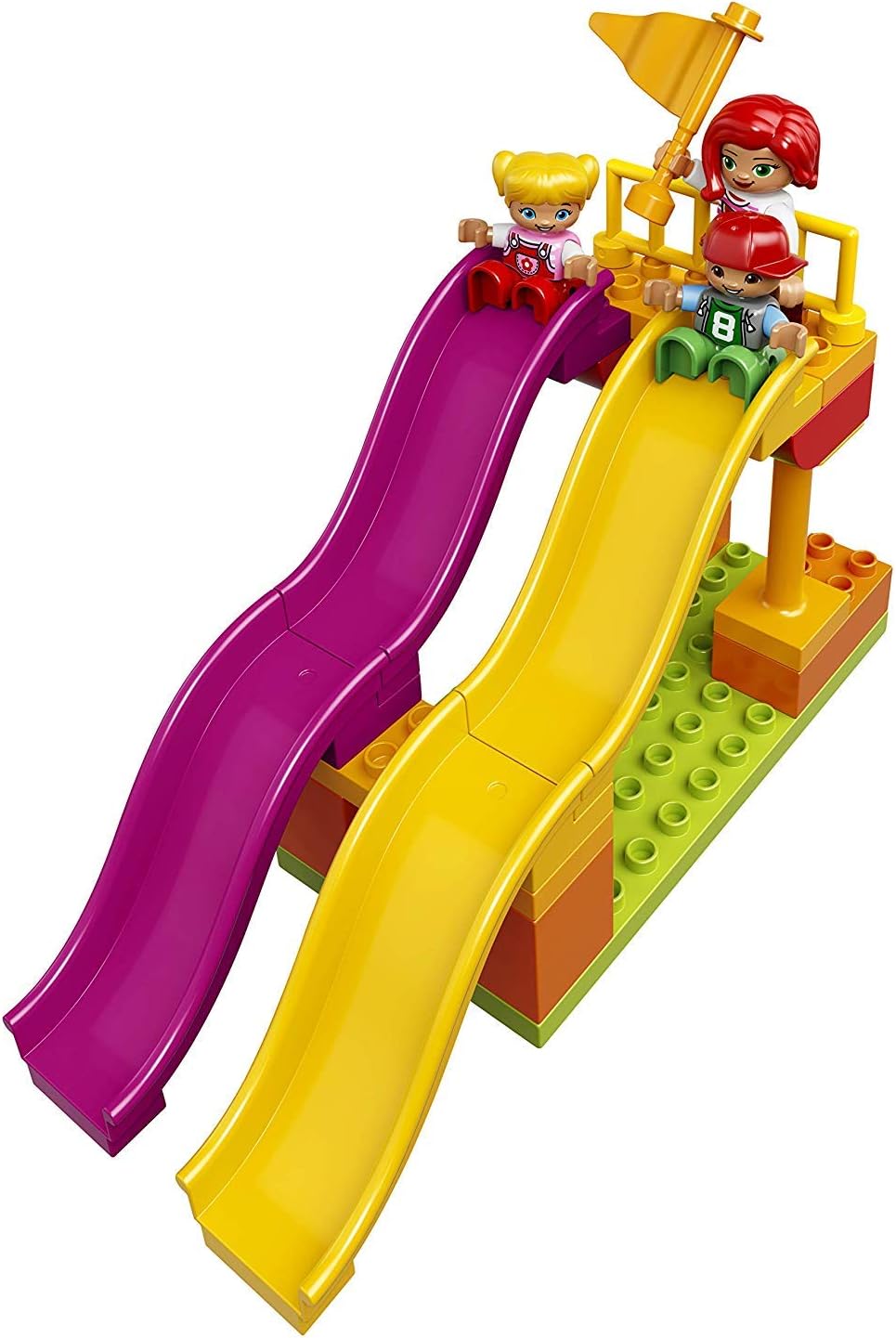 LEGO DUPLO Town Big Fair 10840 Role Play and Learning Building Blocks Set for Toddlers Including a Ferris Wheel, Carousel