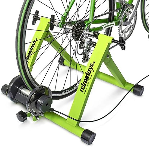 RelaxdaysRelaxdays Indoor Bicycle 7 Resistance Turbo Trainer -