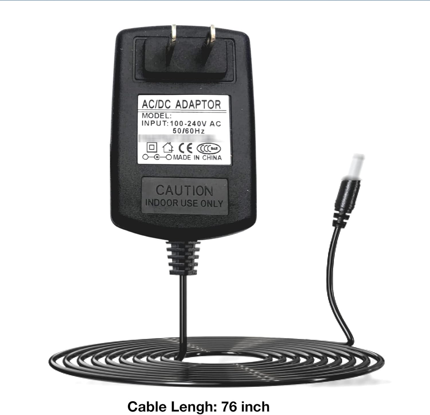 AC/DC Adapter Compatible with Arcade1Up 7478 7372 Dig Dug II Counter-Cade CounterCade Home Arcade 1UP Pac-ManPac PalPac-Man Cabinet DugDig 2