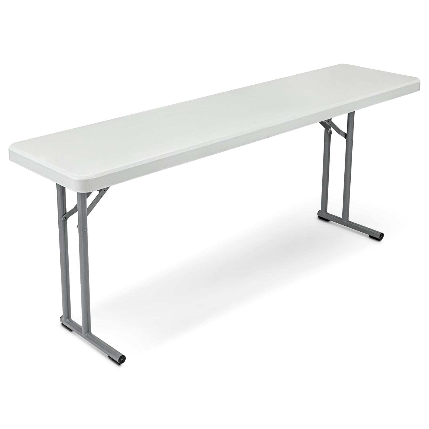 OEF Furnishings OEFBT-SEM1860 Commercial-Grade Premium Industrial Seminar Folding Table with Thick Blow-Molded Top and 16-Gauge Cantilever Steel