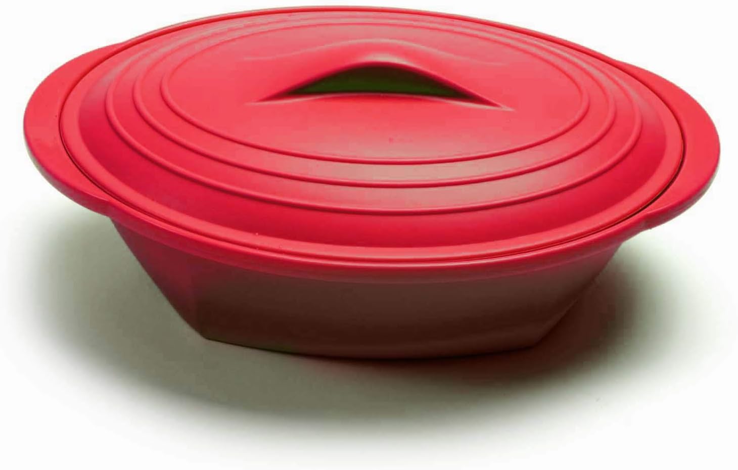 Norpro, Red Silicone Steamer with Insert, 32 oz