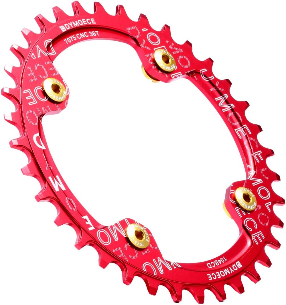 Double Chainring Bolts 7075 Aluminum Alloy for Road MTB M8 Crankset | Bike Chainring Bolts Anodized Anti-Corrosion CNC Machined