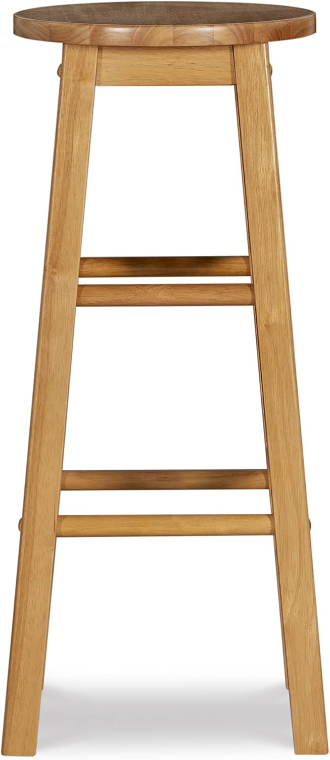 Linon 29-Inch Barstool With Round Seat
