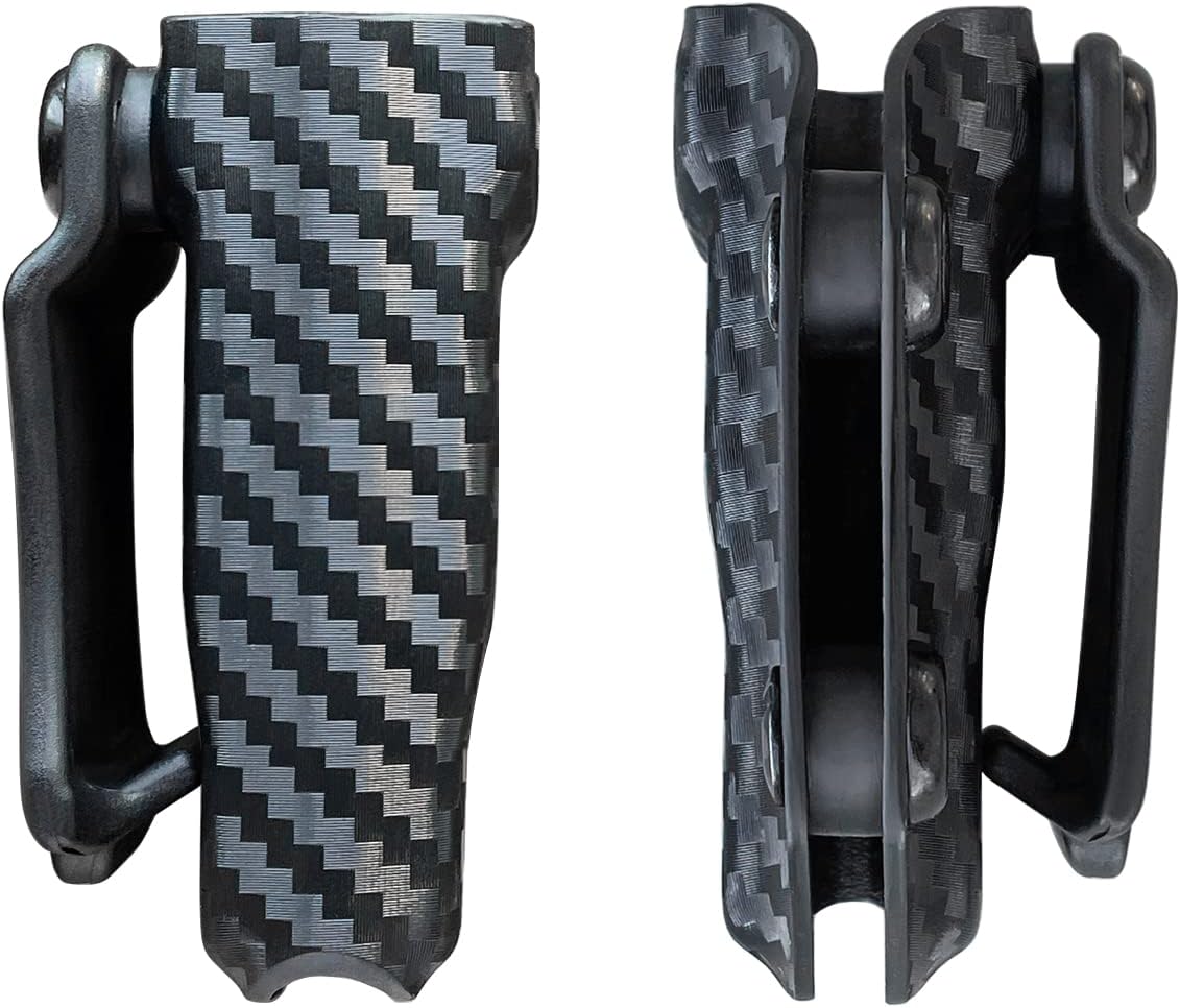 POLE.CRAFT IWB/OWB Magazine Holster Kydex - Mag Carrier Fits: 9mm .40 Double Stack / 9mm .40 Single Stack - P365 1911 Glock 19 19X 17 26 27 28 43 22