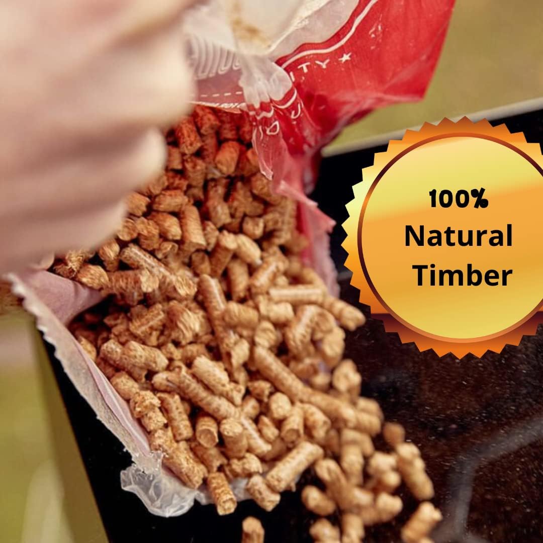 Camerons 100% All Natural Mesquite BBQ Smoking Wood Pellets, 1 Pint | Kiln Dried Barbecue Wood for Smokers, Pellet Grills & Fire Pit
