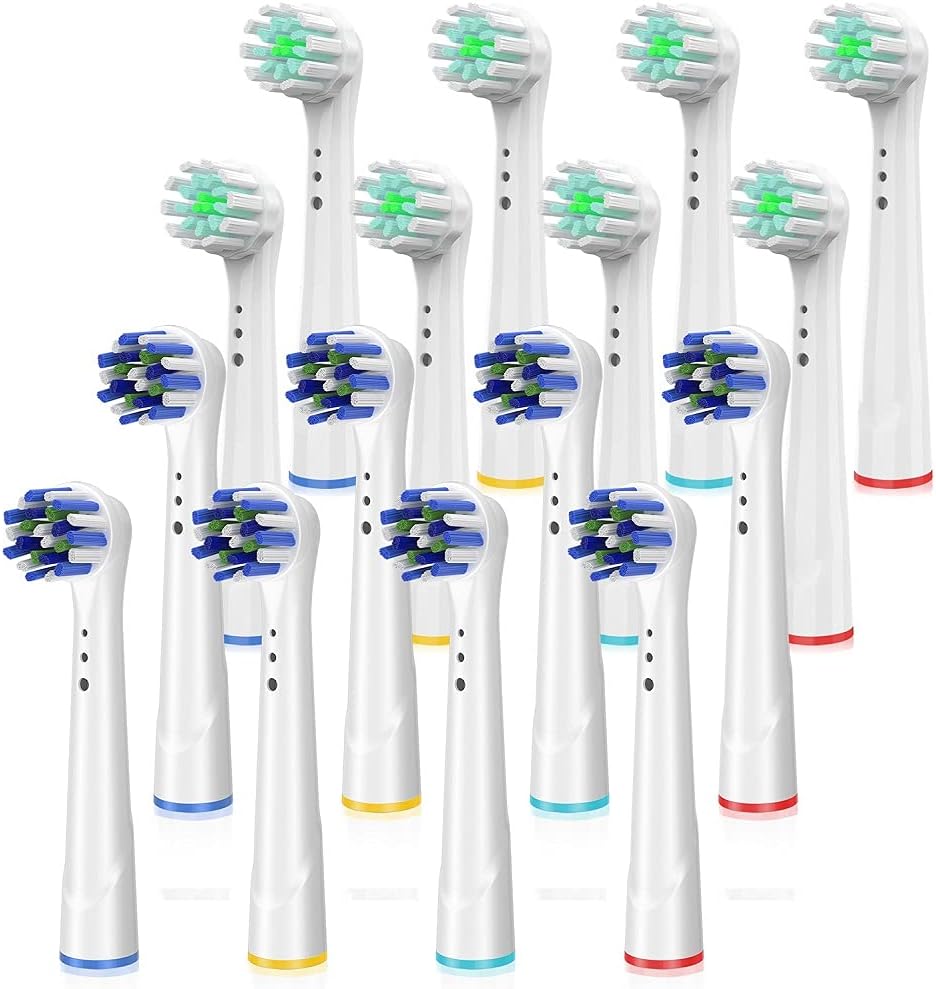 Replacement Toothbrush Heads for Oral B Braun, 8 Pack Professional Electric Toothbrush Heads