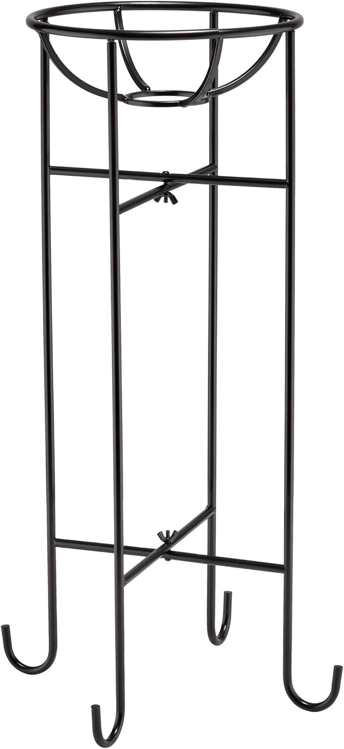 Alpine Corporation 12" Tall Indoor/Outdoor Roman Column Gazing Globe Display Stand