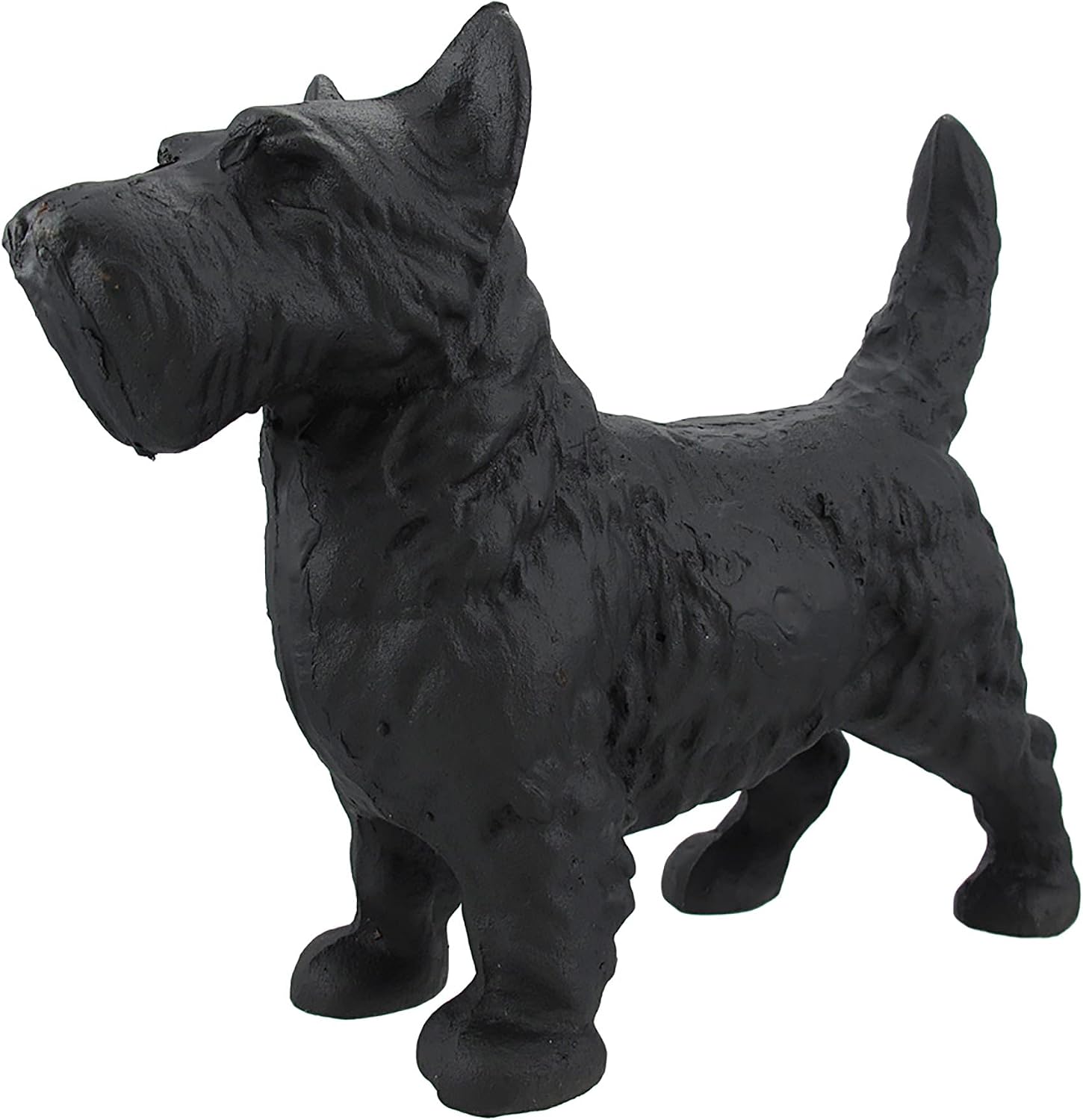 Things2Die4 Cast Iron Scottish Terrier Dog Statue Black Enamel Scottie