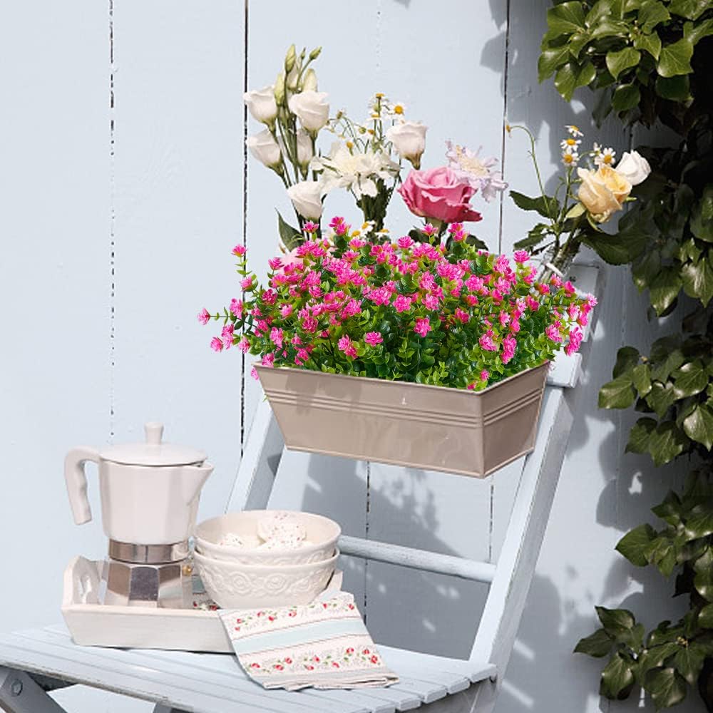6 Bundles Artificial Flowers