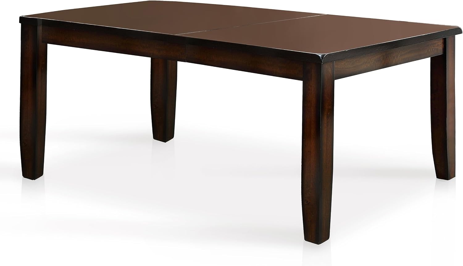 Furniture of America Dallas Transitional Dining Table, Dark Cherry