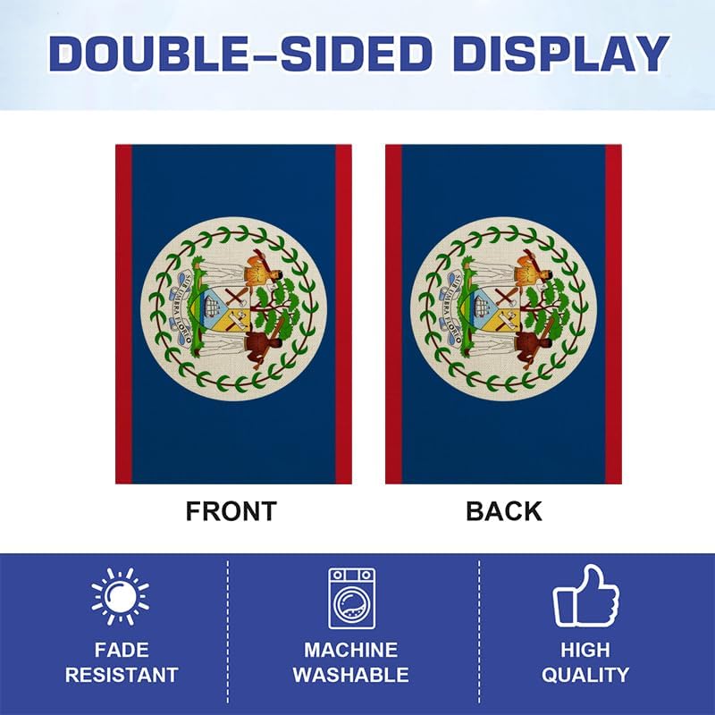 Nicaragua Nicaraguans Garden Flags 12x18 Inch Double Sided Burlap Patriotic Country Yard Flag Banners Outdoor Weather Resistant Farmhouse Porch Lawn Decoration