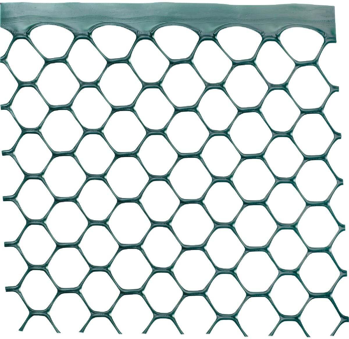 Tenax Poultry Fence - Green Plastic Poultry Fencing, Lightweight, Weather Resistant - 3-ft x 25-ft - Plastic