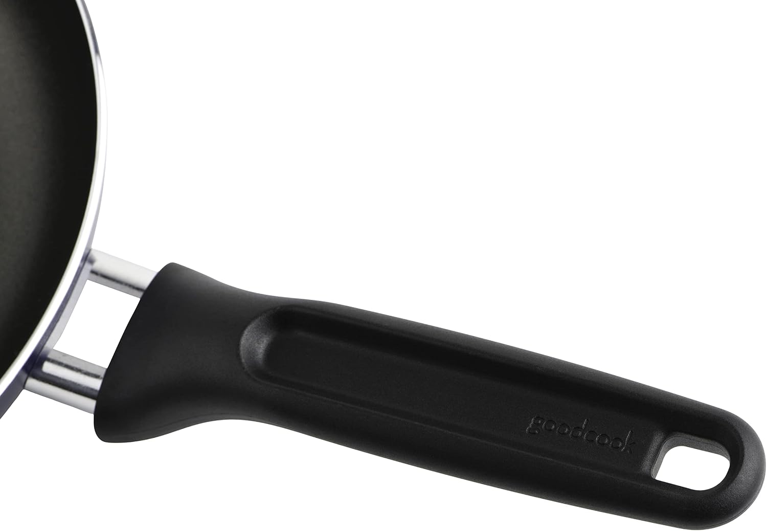 GoodCook Basics Nonstick Frying Pan, 7.8 Inch, Black