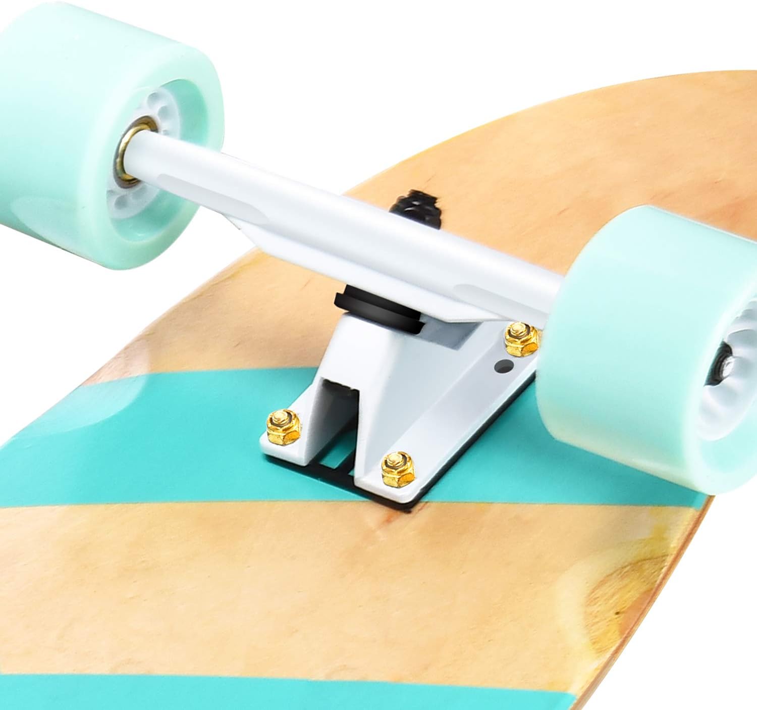 seething 42 Inch Longboard Skateboard Complete Cruiser Pintail, The Original Artisan Maple Skateboard Cruiser Pintail for Cruising, Carving