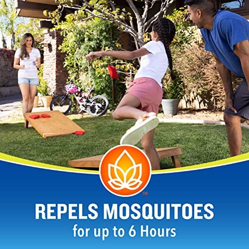 Cutter Lemon Eucalyptus Insect Repellent 4 Ounces, DEET-Free Pump Spray, 6 Pack | Repels Mosquitoes, Bug Spray Made with Oil of Lemon Eucalyptus