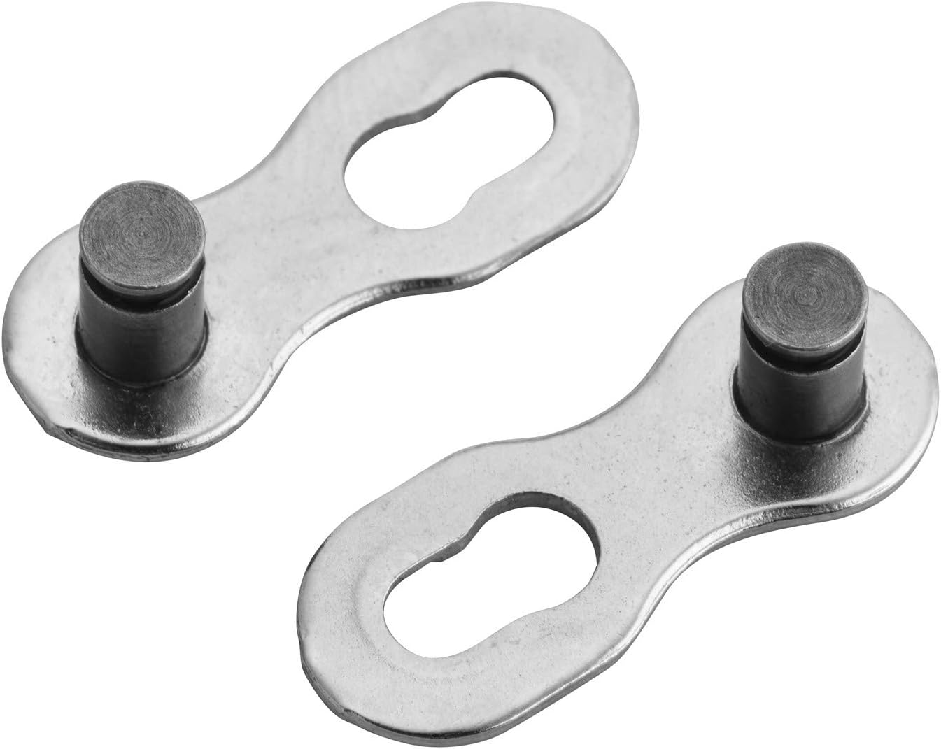 ZONKIE 9 Speed Removable Quick Split Chain Link in Silver x2