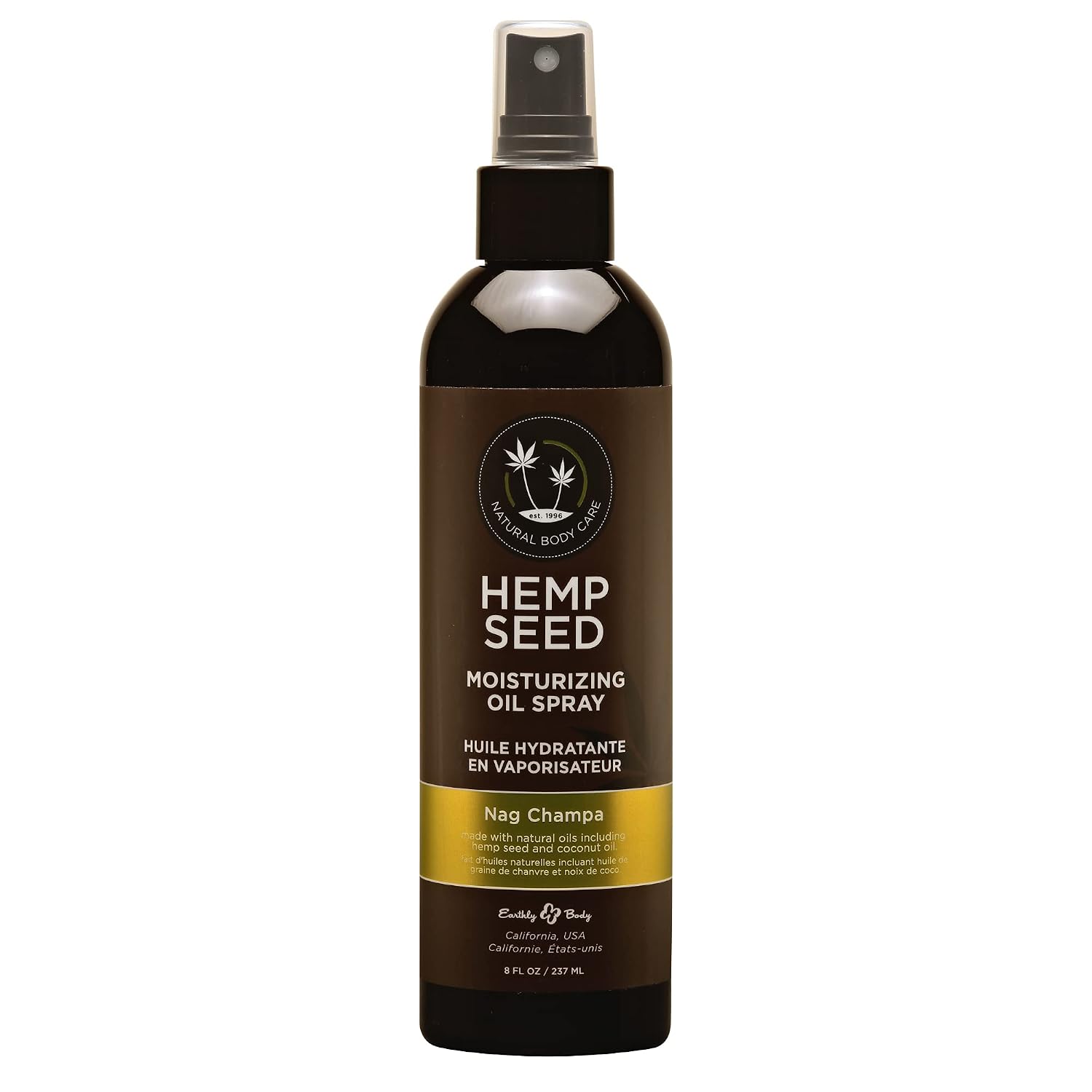Hemp Seed Moisturizing Oil Spray - 8 oz - Smooth, Moisturize & Protect Skin - With Vitamin E + Hemp Seed, Coconut & Avocado Oils - Vegan, Cruelty Free