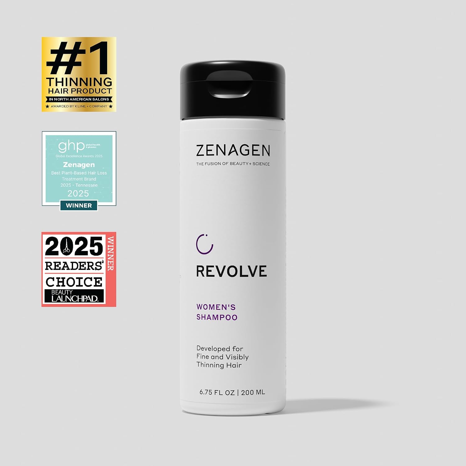 Zenagen Revolve Women's Thickening Shampoo | 5 Minute Hair Treatment