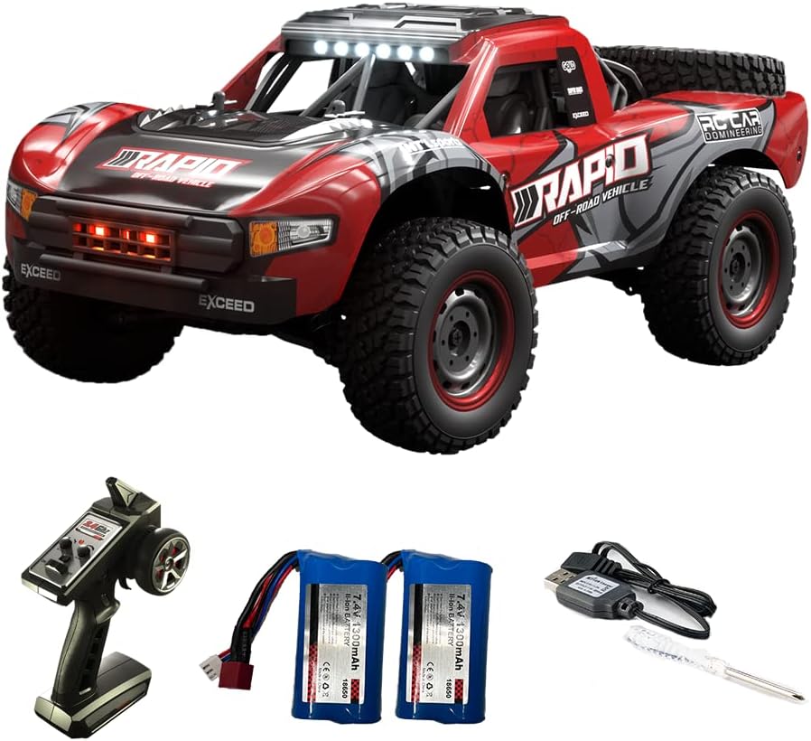 1/14 Hobby RC Truck for Adults, 30 MPH High Speed Remote Control 4WD Car