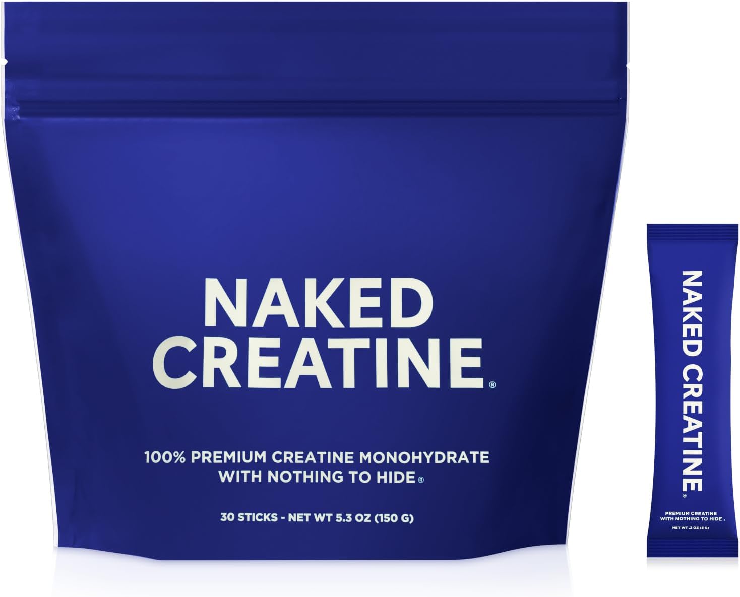 NAKED Pure Micronized Creatine Monohydrate – 200 Servings, 1,000g Bulk – NSF Certified, Vegan, Non-GMO, Gluten & Soy Free - Muscle Building, Strength Training, Gym & Fitness Supplement