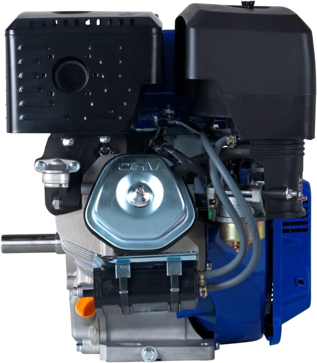 DuroMax XP7HPE 208cc Electric Start Gas Powered, 50 State Approved, Multi-Use Engine Blue