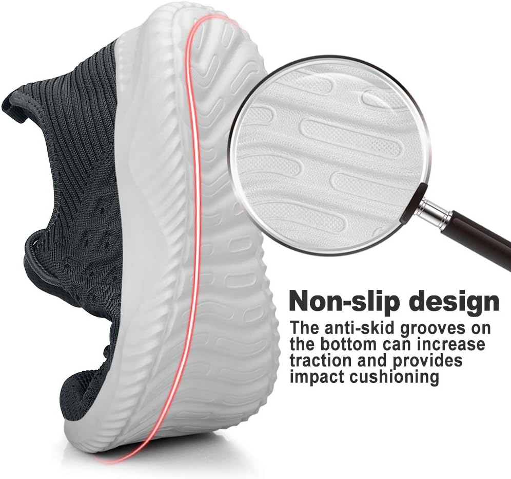 Feethit Mens Slip On Walking Shoes Mens Running Shoes Tennis Sneakers
