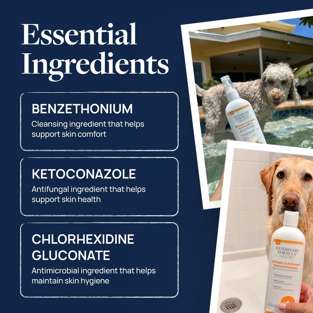 Veterinary Formula Clinical Care Antiseptic & Antifungal Spray, 8 fl oz