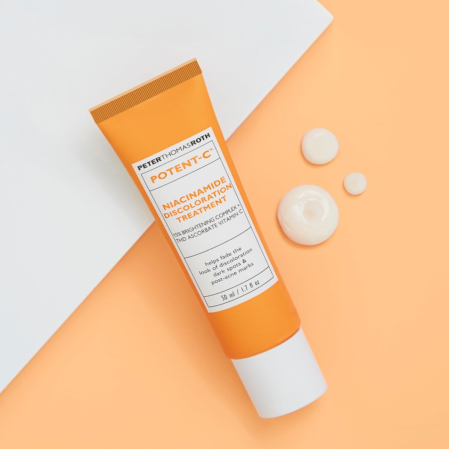 Peter Thomas Roth | Potent-C Niacinamide Discoloration Treatment for Discoloration, Dark Spots and Post-Acne Marks
