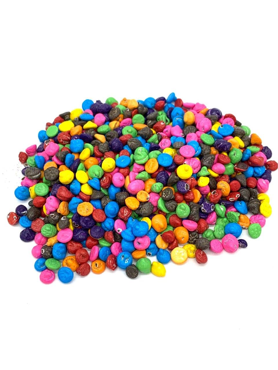 Rainbow Candy Coated Chocolate Chips, Bulk Size (1 lb. Resealable Zip Lock Stand Up Bag)