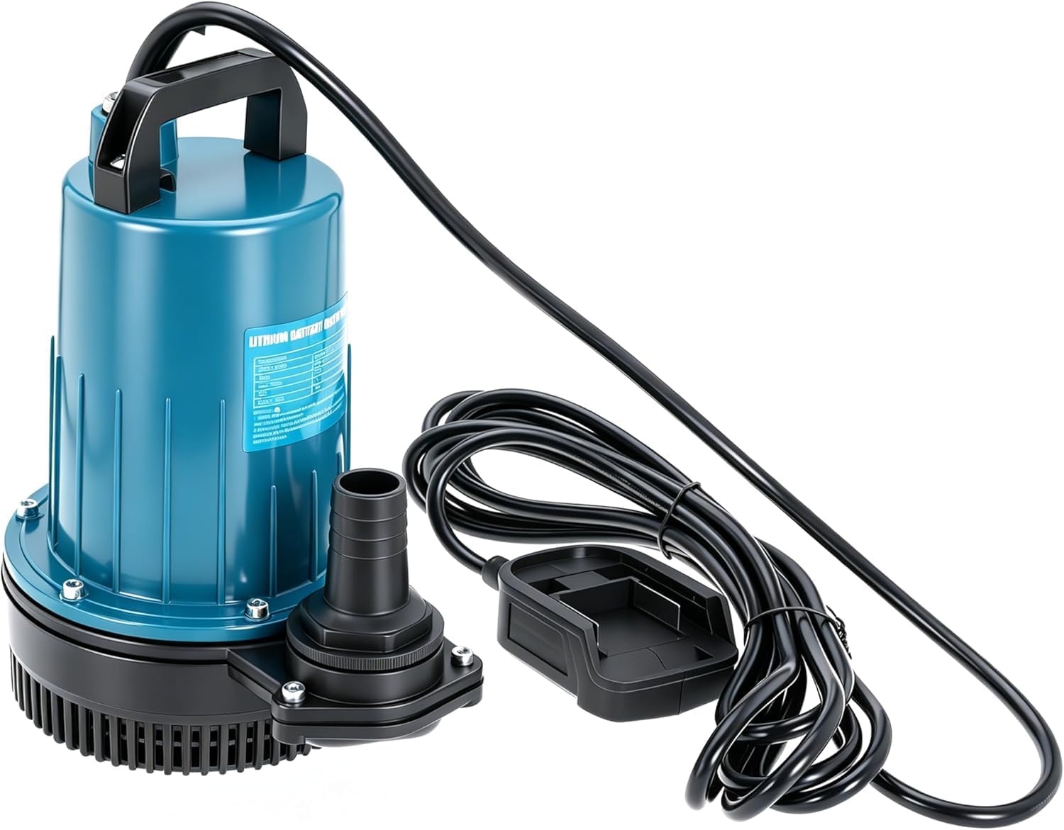 0.75HP 2900 GPH Sump Pump Electric Submersible Portable Utility Water Removal Transfer Pump for Swimming Pool Garden Pond Tubs Basement Window Wells
