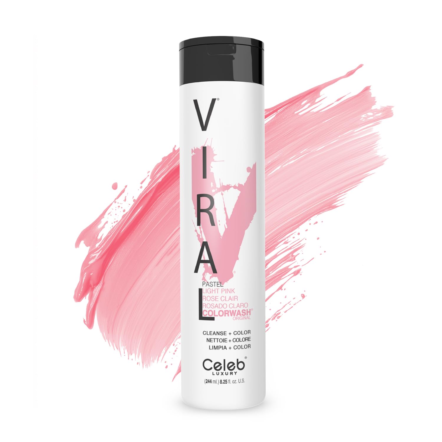Celeb Luxury Colorwash Color Depositing Shampoo - Color Refresher, Vegan Hair Dye, Bondfix Bond Rebuilder, Viral and Gem Lites