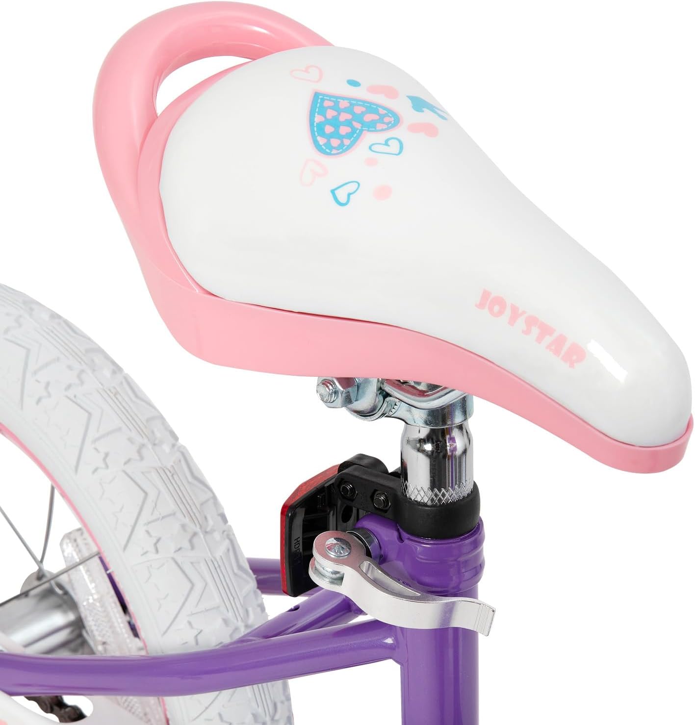 JOYSTAR Angel Girls Bike for Toddlers and Kids Ages 2-12 Years | 12-20 Inch Kids Bike with Training Wheels & Basket, 20 24“ Bicycle with Kickstand