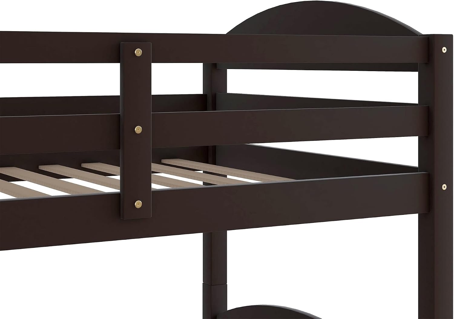 Harper & Bright Designs Twin L-Shaped Bunk Bed with Trundle, Can be Divided into Two L-Shaped Beds, No Spring Box Needed (Grey)