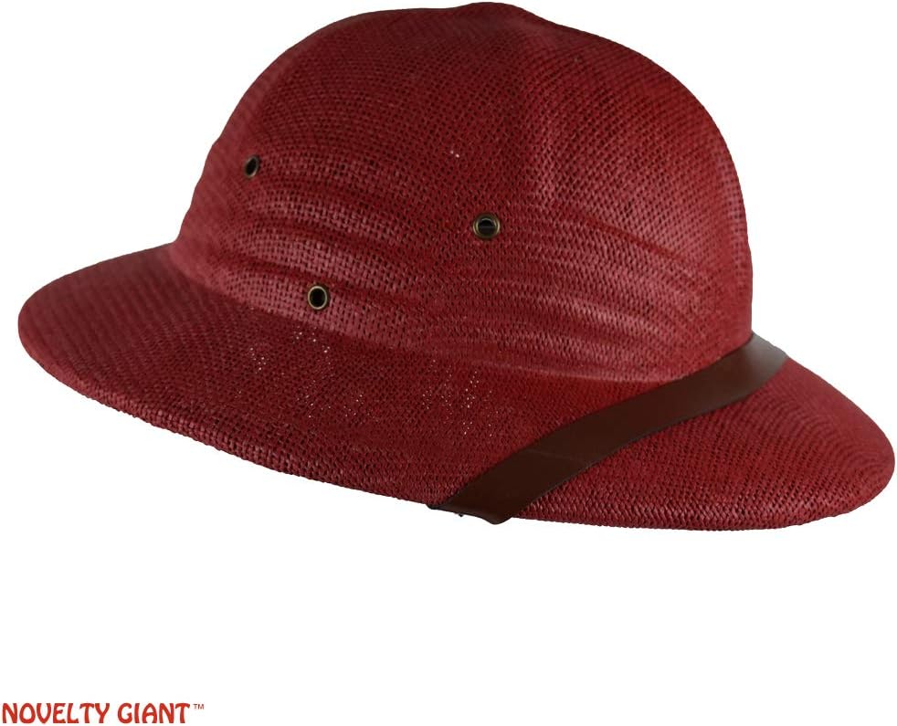 NOVELTY GIANT WWW.NOVELTYGIANT.COM Seagrass Pith Safari Jungle Helmet Hat