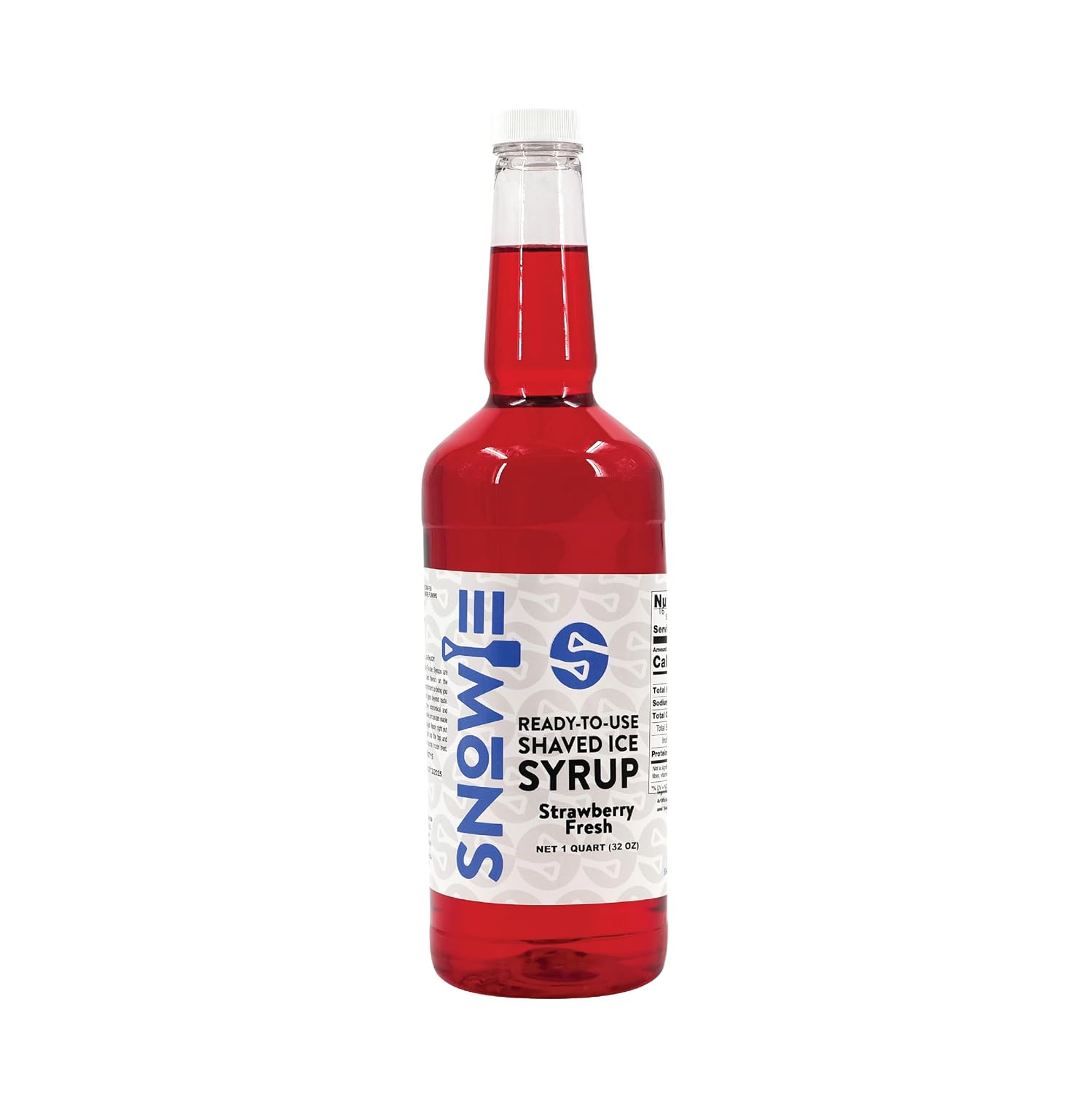 SNOWIE Ready to Use Shaved Ice Snow Cone Syrup - Gallon (Cotton Candy Pink)