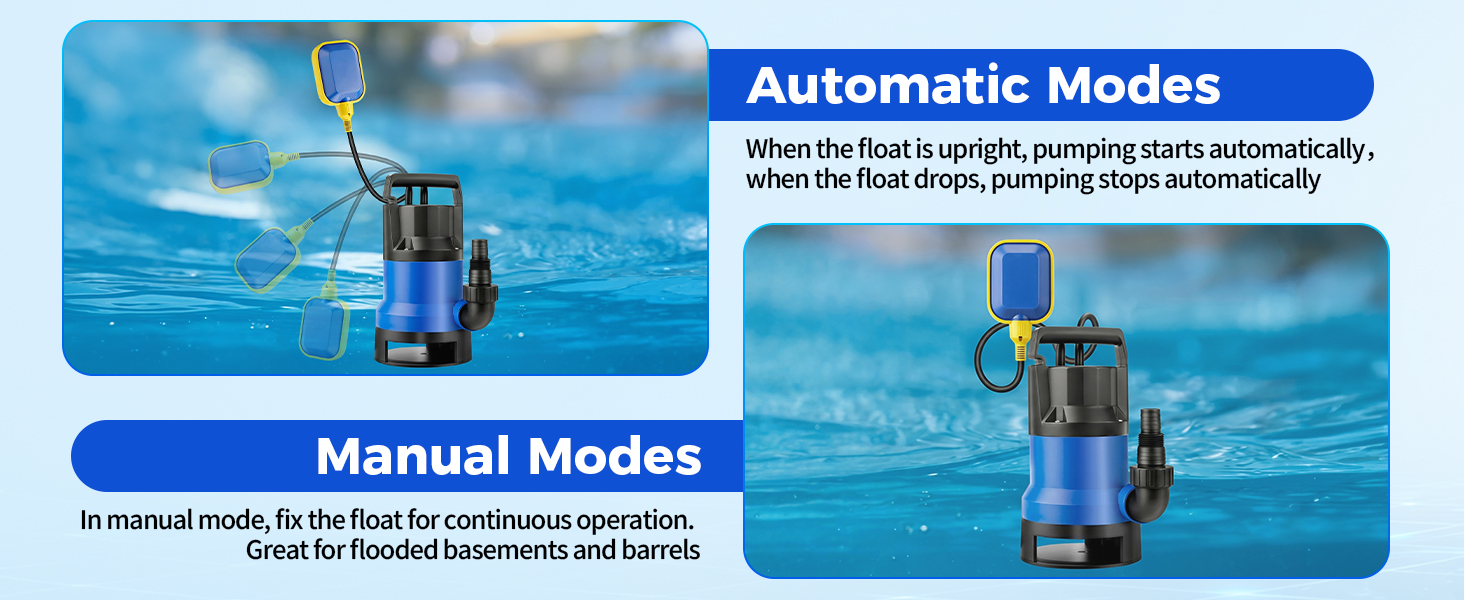 submersible sump pump