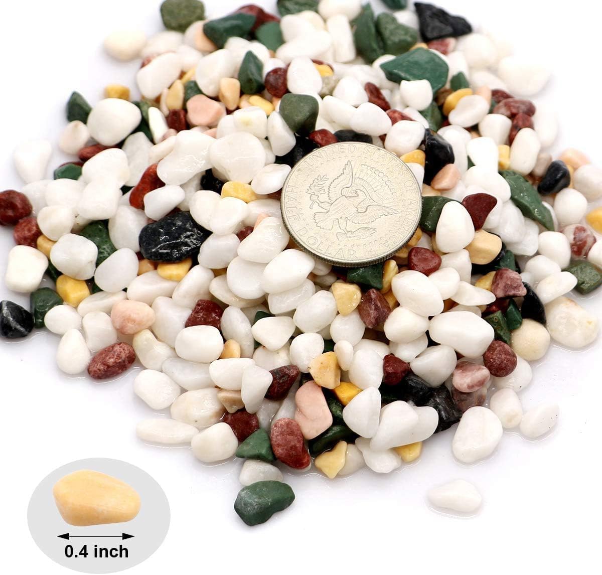 Mix Horticultural Lava Pebbles Pumice Potting Soil Amendment Succulent Cactus Bonsai Gritty Rock Decorative Gravel Plant Drainage Volcanic Rock for Terrarium Fairy Gardening Top Dressing 2.2lb