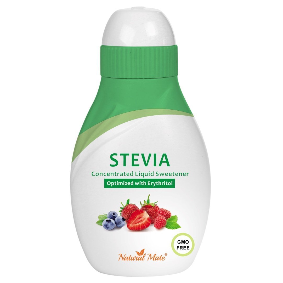 Stevia Concentrated Liquid Sweetener (Optimized with Erythritol) 1.33 FL OZ (37 mL) – 2 Pack