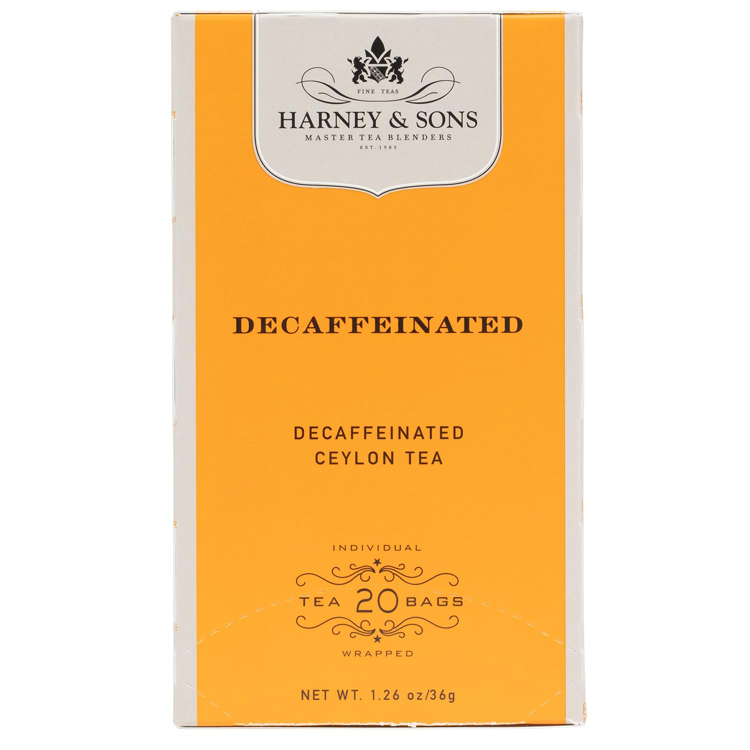 Harney & Sons Tea Bags Tropical Green 20 Count