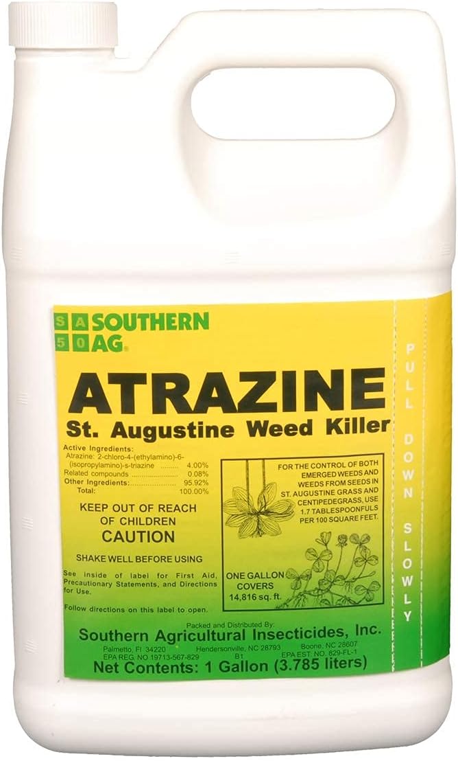 Southern Ag Atrazine St. Augustine Grass Weed Killer, 1 Gallon