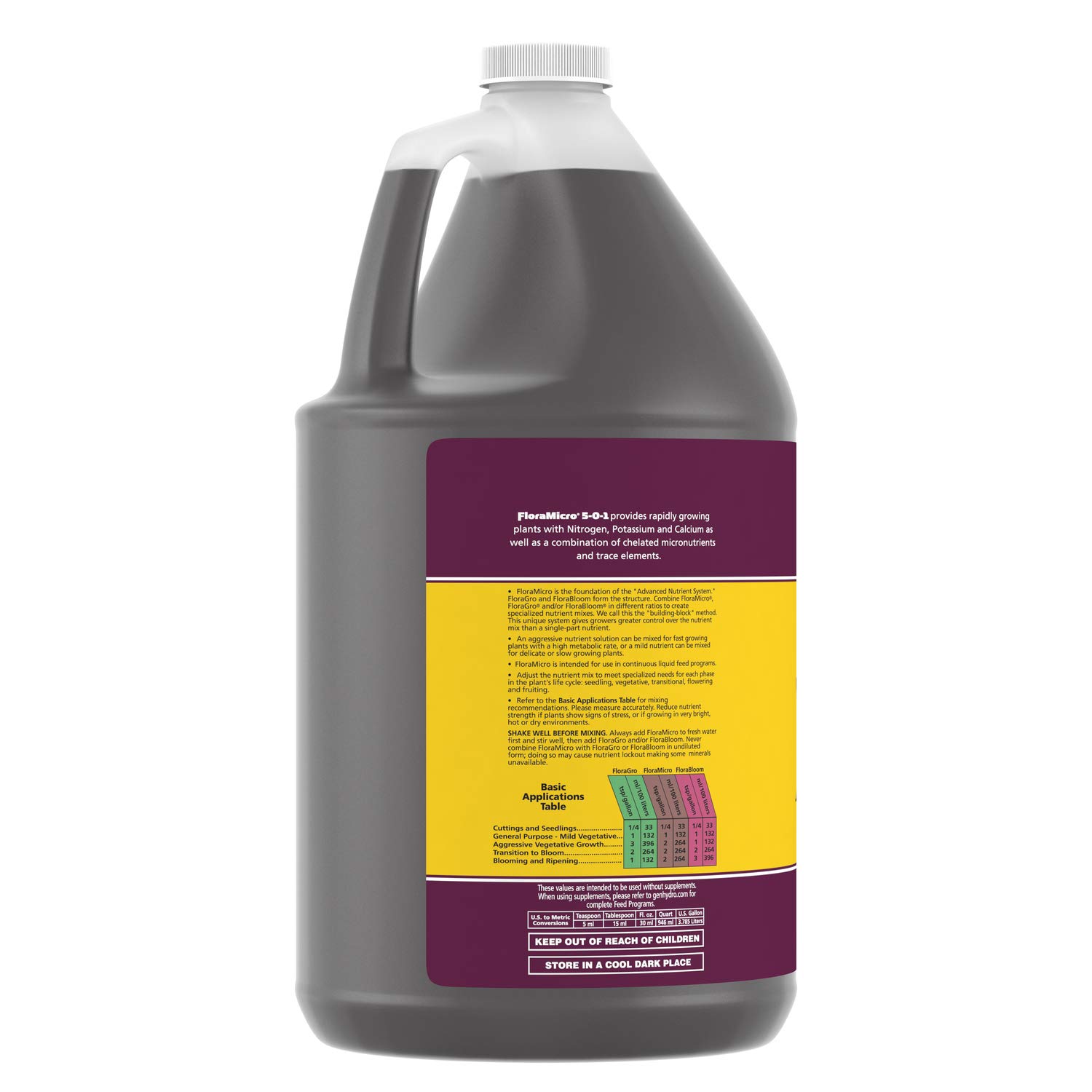 General Hydroponics FloraMicro, 1 Quart