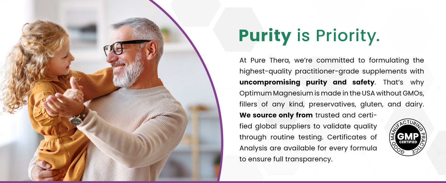 USA-made, patented formula, non-GMO, no excipients, no flow agents or fillers, gluten and dairy free