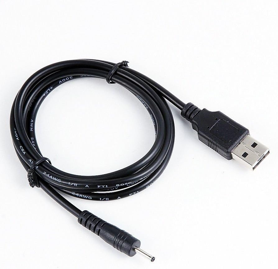 Replacement USB DC Charging Charger Cable Cord Lead for RCA 10 Viking PRO RCT6303W87 / RCT6303W87DK 10" Android Tablet