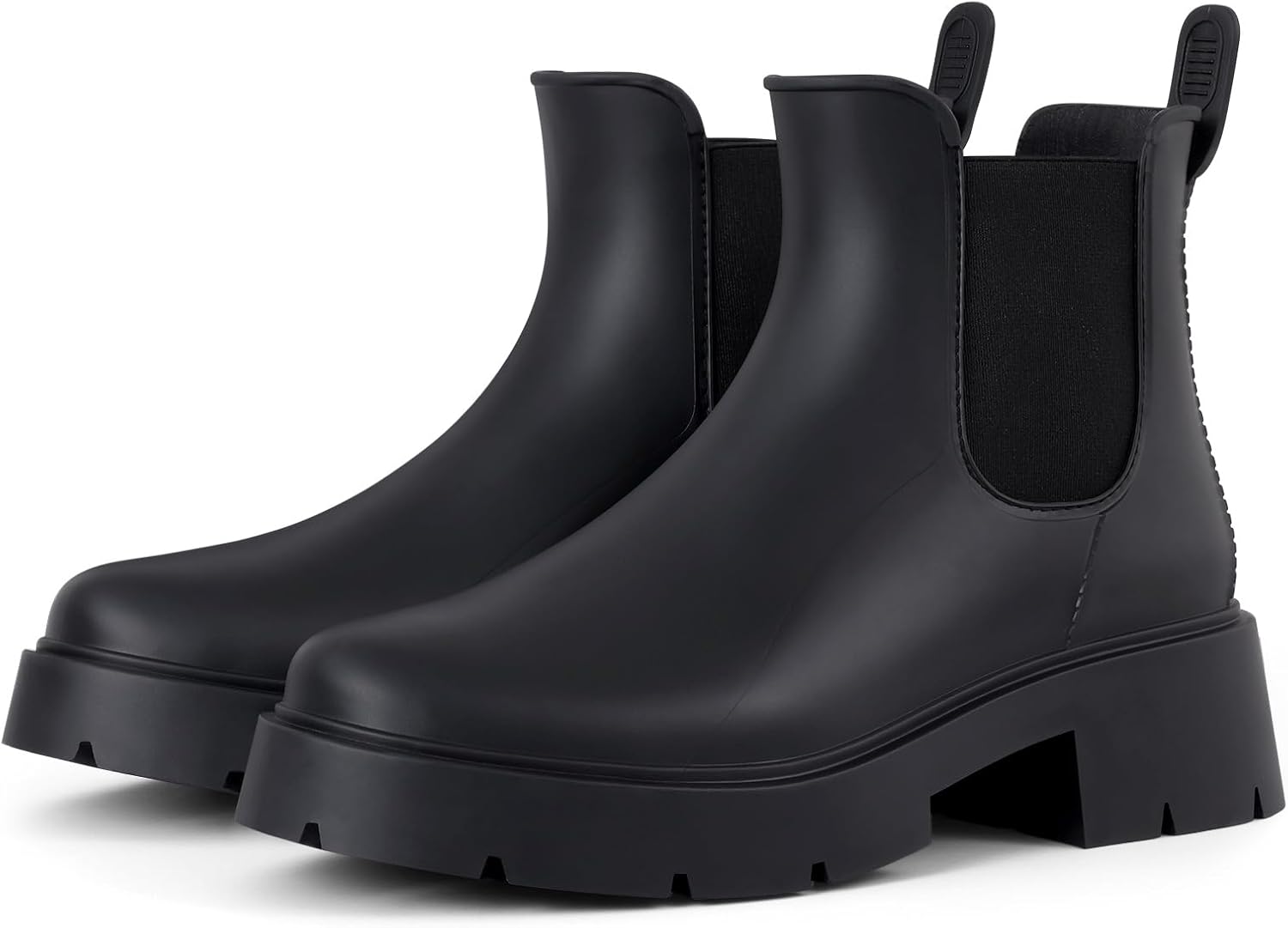 Asgard Women's Ankle Rain Boots Waterproof Chelsea Boots