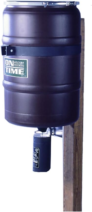 On Time Wildlife Feeders Elite Fish Feeder Combo, Black, 50003