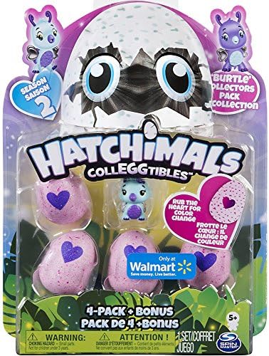 Hatchimals Colleggtibles Exclusive Season 2 Burtle Collectors 4-Pack + Bonus