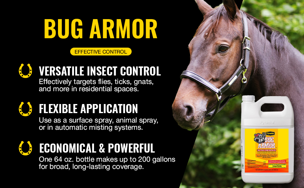 Bug Armor formulation has set the bar for effective automatic insect control in residential areas