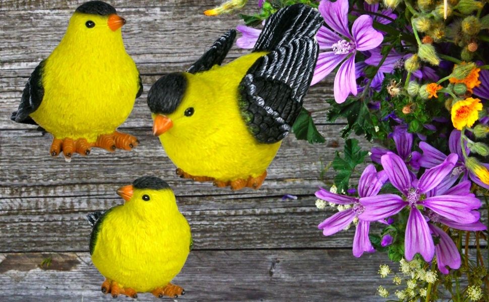 Set of 3 Goldfinches(2147)