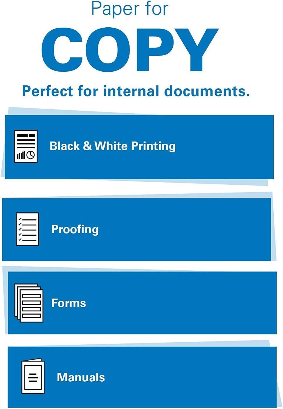 Hammermill Printer Paper, 20 lb Copy Paper, 8.5 x 11-1 Small Pack (400 Sheets) - 92 Bright, Made in the USA