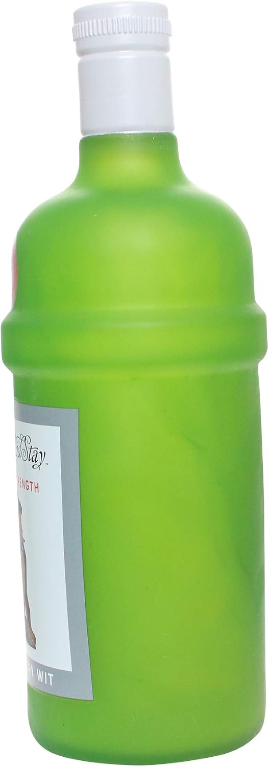SILLY SQUEAKERS Tuffy Liquor Bottle Dog Toy: Squeaky Dog Toy, Washable and Floats, Vinyl Construction